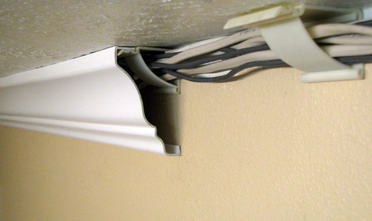 How To Hide Electrical Wires On Ceiling