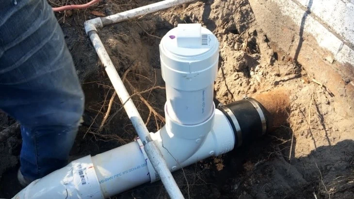 how-to-connect-pvc-pipe-to-clay-sewer-pipe-using-fernco-coupling-youtube